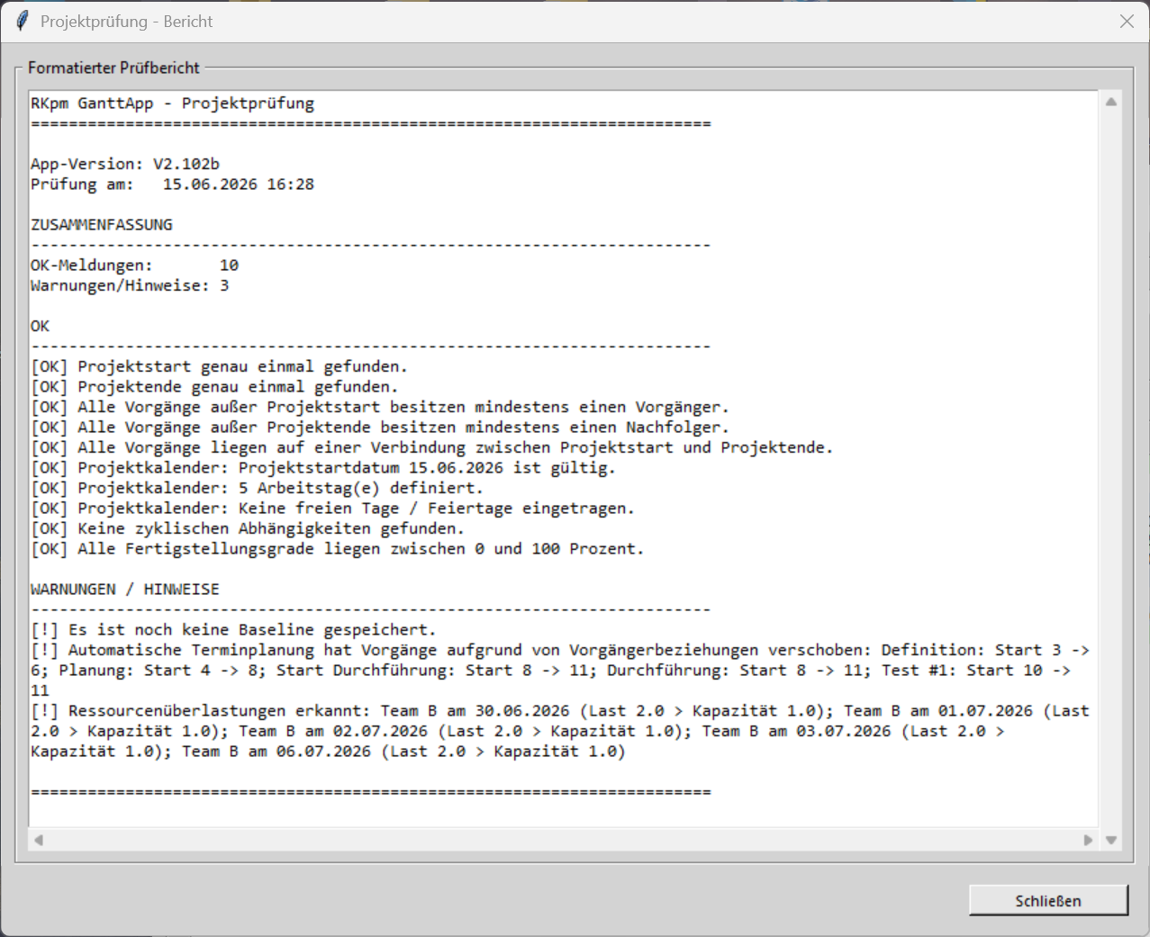 GanttApp Screenshot 4